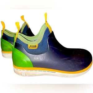 Bogs Unisex Riley Waterproof Low Top Slip-On Rain boots- Size 10